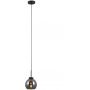 Italux Poggi lampa wisząca 1x40 W czarny mat-przydymiony PND-28028-1B zdj.2