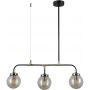 Italux Valpena lampa wisząca 3x78 W czarny mat/brąz antyczny/koniak PND-48882-3 zdj.1