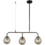 Italux Valpena lampa wisząca 3x78 W czarny mat/brąz antyczny/koniak PND-48882-3 zdj.2