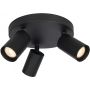 Italux Nesto lampa podsufitowa 3x10 W czarna SPL-23436-3R-BK zdj.1