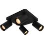 Italux Nesto lampa podsufitowa 4x10 W czarna SPL-23436-4S-BK zdj.1
