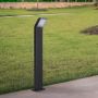 Kaja Vidar lampa zewnętrzna stojąca 24x0,5W czarna/biała K-8148 zdj.4