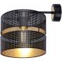 Kaja Malavi kinkiet 1x15 W czarny-złoty K-5504 zdj.1