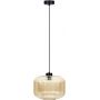 Kaja Clark lampa wisząca 1x15 W czarna-bursztynowa K-5651 zdj.1