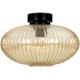 Kaja Drop lampa podsufitowa 1x15 W czarna-bursztynowa K-5674 zdj.1