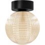 Kaja Giro lampa podsufitowa 1x10 W czarna-bursztynowa K-5686 zdj.1