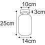 Kaja Silva lampa podsufitowa 1x15 W czarna-grafitowa K-5752 zdj.2