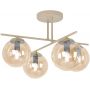 Kaja Felix lampa podsufitowa 4x10 W bursztynowa-beżowa K-5783 zdj.1