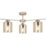Kaja Vanes lampa podsufitowa 3x15 W złota-bursztynowa-beżowa K-5811 zdj.1