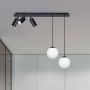 Kaja Albio lampa podsufitowa 5x40 W biała-czarna K-4138 zdj.4