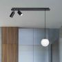 Kaja Albio lampa wisząca 3x40 W biała-czarna K-4137 zdj.4