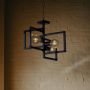 Kaja Lavaya lampa wisząca 4x60W czarna K-4036 zdj.4
