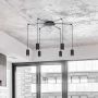 Kaja Puerto lampa wisząca 6x10W LED czarna K-4898 zdj.4