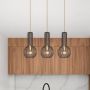 Kaja Arvi Black lampa wisząca 3x60W czarny/złoty K-4521 zdj.4