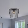 Kaja Soul Black lampa wisząca 1x60W czarna K-4641 zdj.4