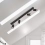 Kaja Monti lampa podsufitowa 4x10W LED czarna K-4554 zdj.5