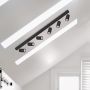 Kaja Monti lampa podsufitowa 6x10W LED czarna K-4555 zdj.5