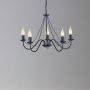Kaja Bartez lampa wisząca 5x40W czarna K-3991 zdj.5