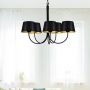 Kaja Sasto lampa wisząca 5x40W czarny/złoty K-4336 zdj.4