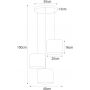 Kaja Auro lampa wisząca 3x40W czarny/złoty K-4326 zdj.2