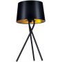Kaja Remi Gold lampa stołowa 1x40W czarny/złoty  K-4357 zdj.1