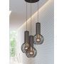 Kaja Arvi Black lampa wisząca 3x60W czarny/złoty K-4522 zdj.3
