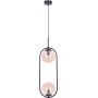 Kaja Venta lampa wisząca 2x40 W czarna-bursztynowa K-5121 zdj.1