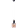 Kaja Doka lampa wisząca 1x40W czarny/bursztynowy K-5265 zdj.1