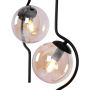 Kaja Vela lampa wisząca 2x40 W czarna-bursztynowa K-5337 zdj.3