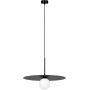 Kaja Sante lampa wisząca 1x10 W biała-czarna K-5372 zdj.1