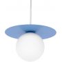 Kaja Robin lampa wisząca 1x10 W biała-niebieska K-5445 zdj.3