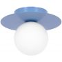 Kaja Robin lampa podsufitowa 1x10 W biała-niebieska K-5447 zdj.3