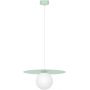 Kaja Robin lampa wisząca 1x10 W biała-miętowa K-5451 zdj.1