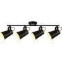 Kaja Noka lampa podsufitowa 4x25W czarna K-8117 zdj.1