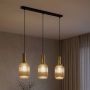 Kaja Hiro lampa wisząca 3x15 W czarna-patyna-bursztynowa K-5886 zdj.4