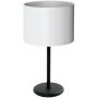 Lampex Heos lampa stołowa 1x60W czarna/biała/srebrna 915/LM zdj.1