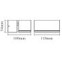 Ledvance Endura Style Mini Spot I kinkiet zewnętrzny 1x8 LED biały zdj.2