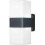 Ledvance Smart+ WiFi Cube kinkiet zewnętrzny 1x13,5W LED ciemny szary/biały zdj.1