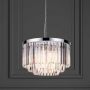 Light Prestige Vetro lampa wisząca 5x60W chrom/szkło przezroczyste LP-2910/5P zdj.4