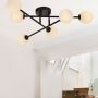 Light Prestige Dorado lampa podsufitowa 6x28 W biała-czarna LP-002/6CBK zdj.5