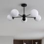 Light Prestige Roma lampa podsufitowa 5x40W czarna/biała LP-1345/5PBK zdj.3