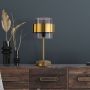 Light Prestige Miele lampa stołowa 1x40W złota/przydymiona LP-866/1TSM/GD zdj.3