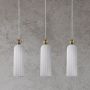 Light Prestige Piega lampa wisząca 3x40W złota/biała LP-939/3LWHITE zdj.4