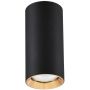Light Prestige Manacor lampa podsufitowa 1x50W czarny/złoty LP-232/1D-170BK/GD zdj.1