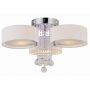 Light Prestige Gambela lampa podsufitowa 3x40W chrom/biała LP-991/3CWH zdj.1