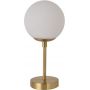 Light Prestige Dorado lampa stołowa 1x40W biała/złota LP-002/1TS zdj.1