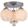 Light Prestige Sada lampa podsufitowa 3x40W biała/srebrna LP-119/3C zdj.1