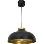 Luminex Basca lampa wisząca 1x60W czarny/złoty 1733 zdj.1