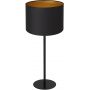 Luminex Arden lampa stołowa 1x60W czarny/złoty 3497 zdj.1