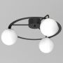 Luminex Ballo lampa podsufitowa 3x15 W czarna 5668 zdj.4